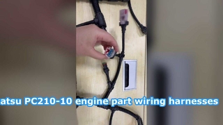 Komatsu PC210-10 Motorteil-Kabelbäume 6755-81-9310