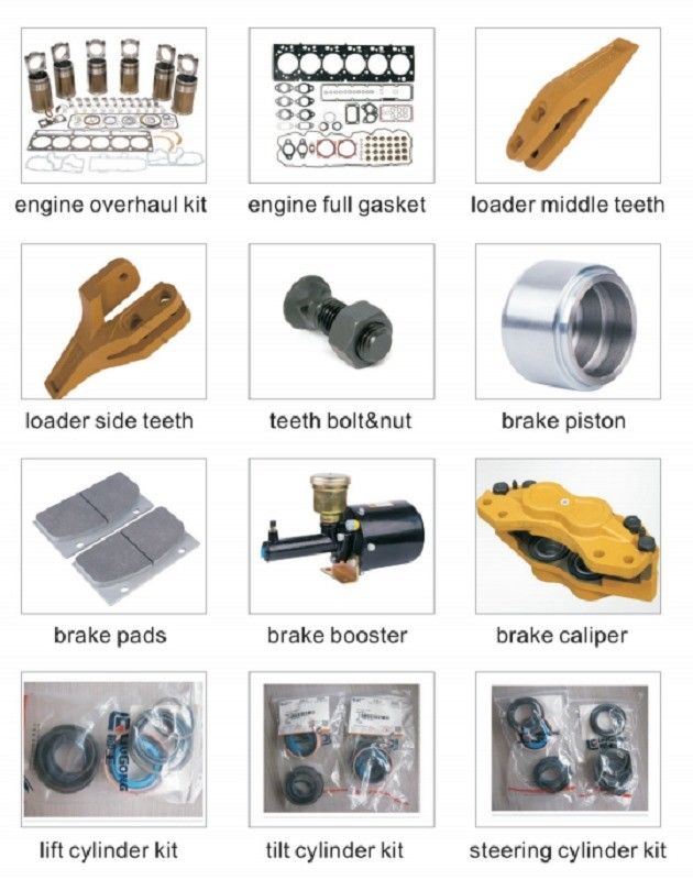 Einzelhandel mit Schraubenmutter aus Edelstahl Schraube 02B0476/02B0718/02B0353/00B0058/01B1387 für Liugong