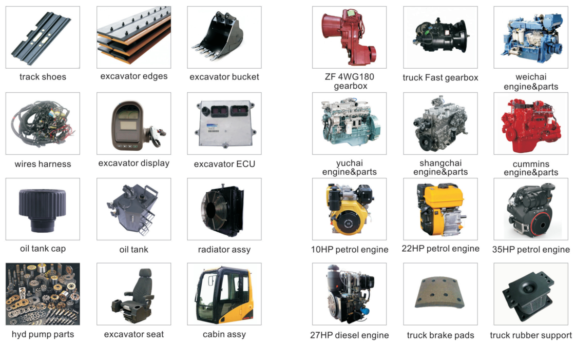 ISUZU Motor 4bg1 4bg1t Hitachi Zax120 Zx120 Originalteile Kurbelwelle 8971720400