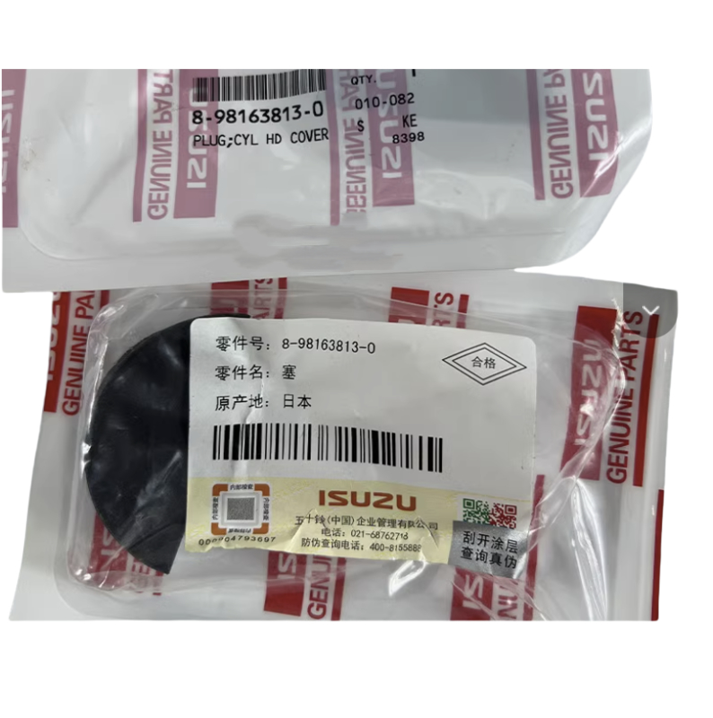 ISUZU 4HK1 6HK1 Motor Original Ersatzteile Original Filterventil Deckel Stecker 8981638130